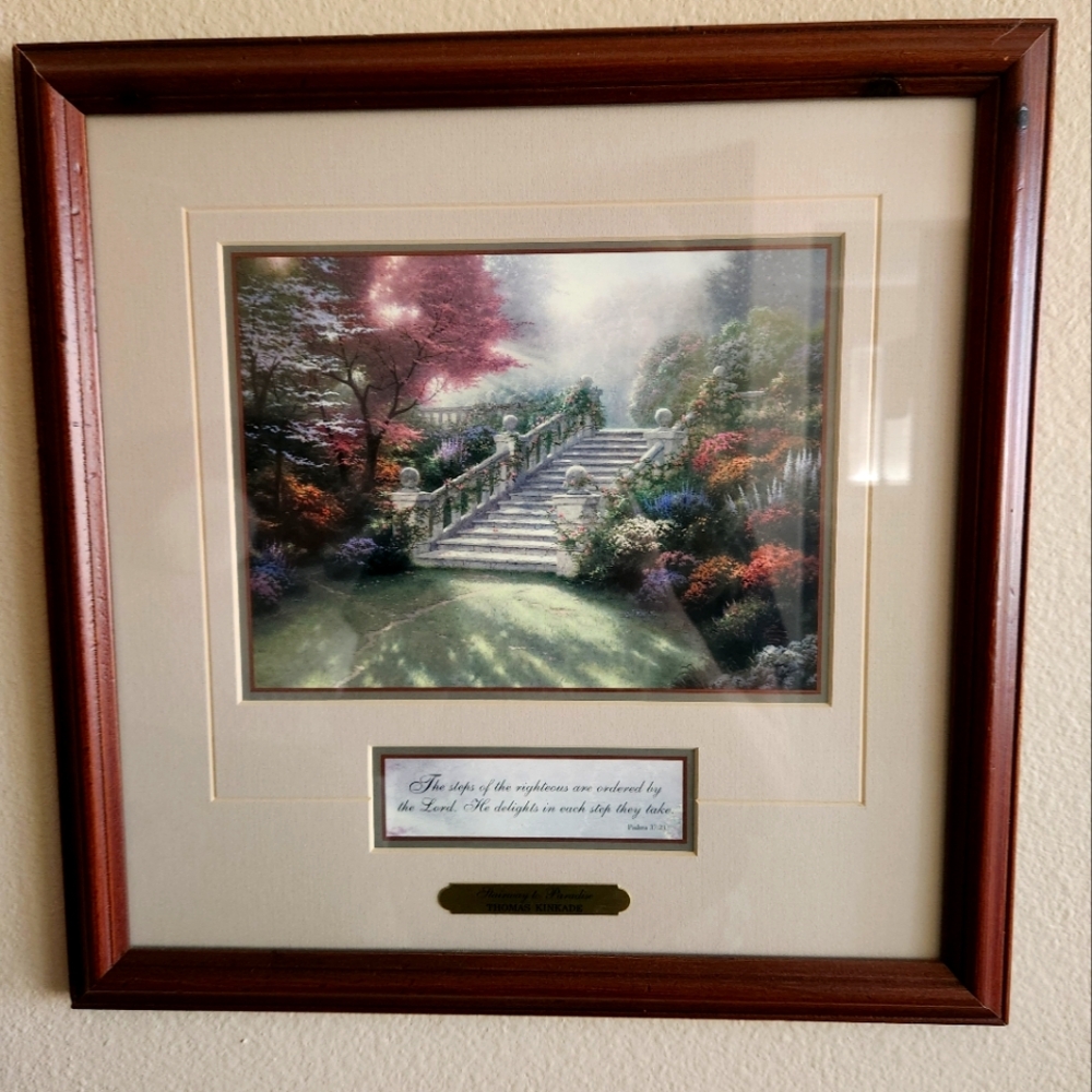 Thomas Kinkade Print - Stairway to Paradise